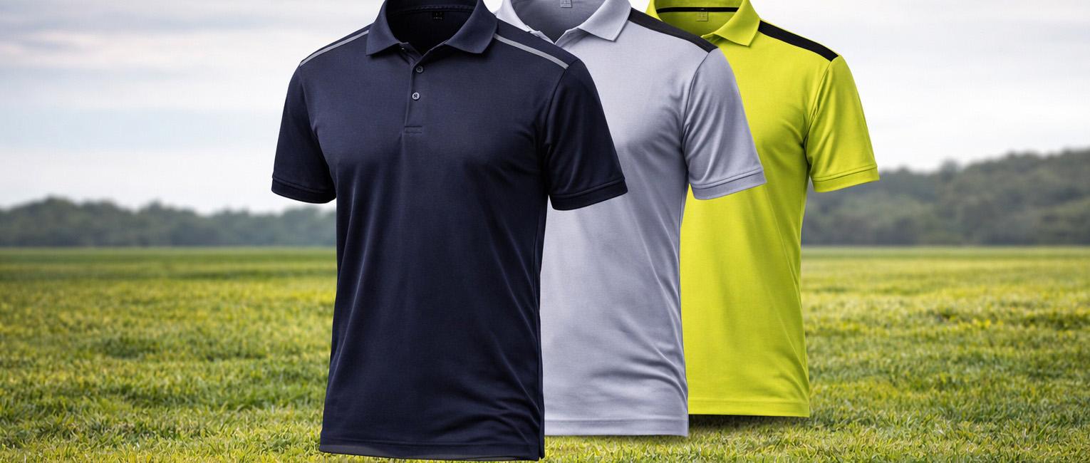 Quality polo shirts for work and everyday wear.