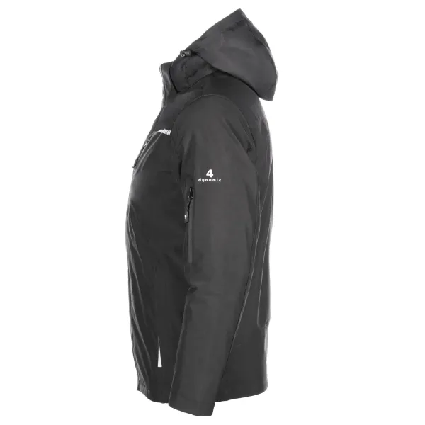 PRESTA fekete bélelt softshell munkavédelmi dzseki (3000 mm) - 4. kép