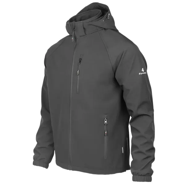 ZENDA fekete 4-way stretch softshell munkavédelmi dzseki (8000 mm) - 1. kép