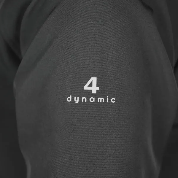 ZENDA fekete 4-way stretch softshell munkavédelmi dzseki (8000 mm) - 6. kép